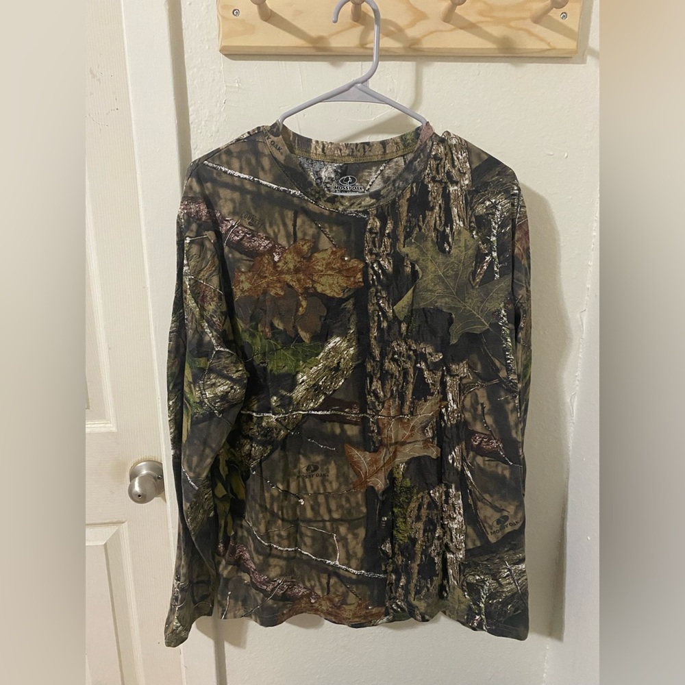 Mossy Oak Camo Long Sleeve Tee